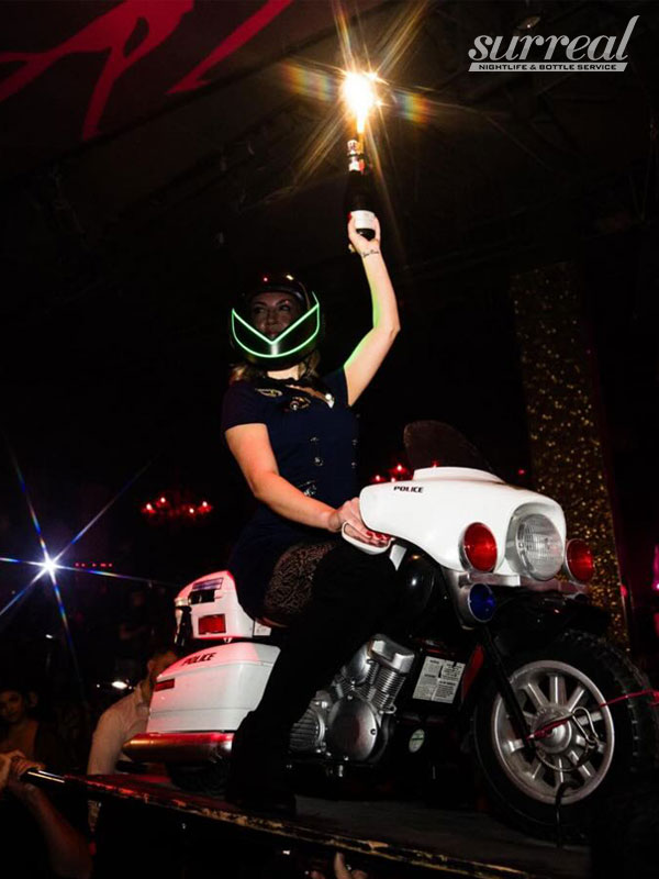 bottle presentation at tao