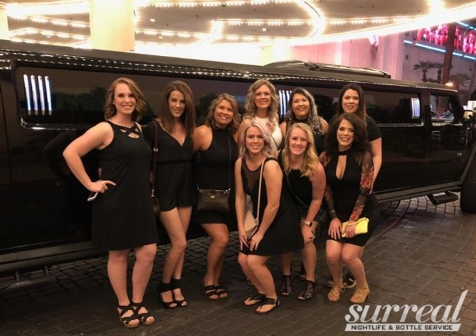 bachelorette party hummer limo