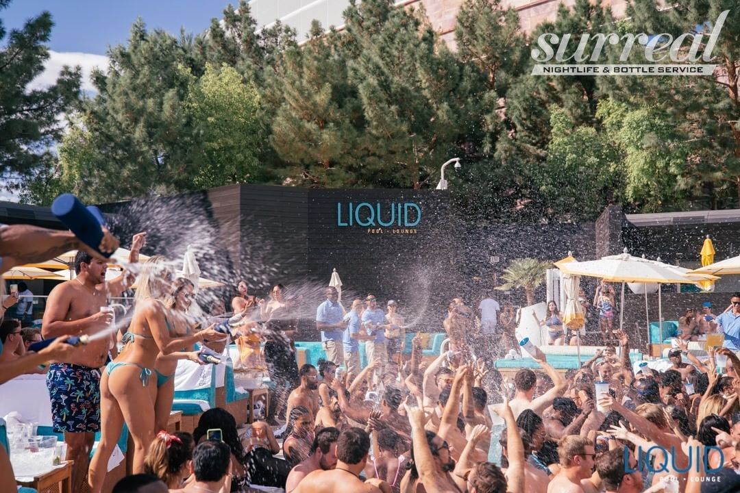 Liquid Pool Club Las Vegas Surreal