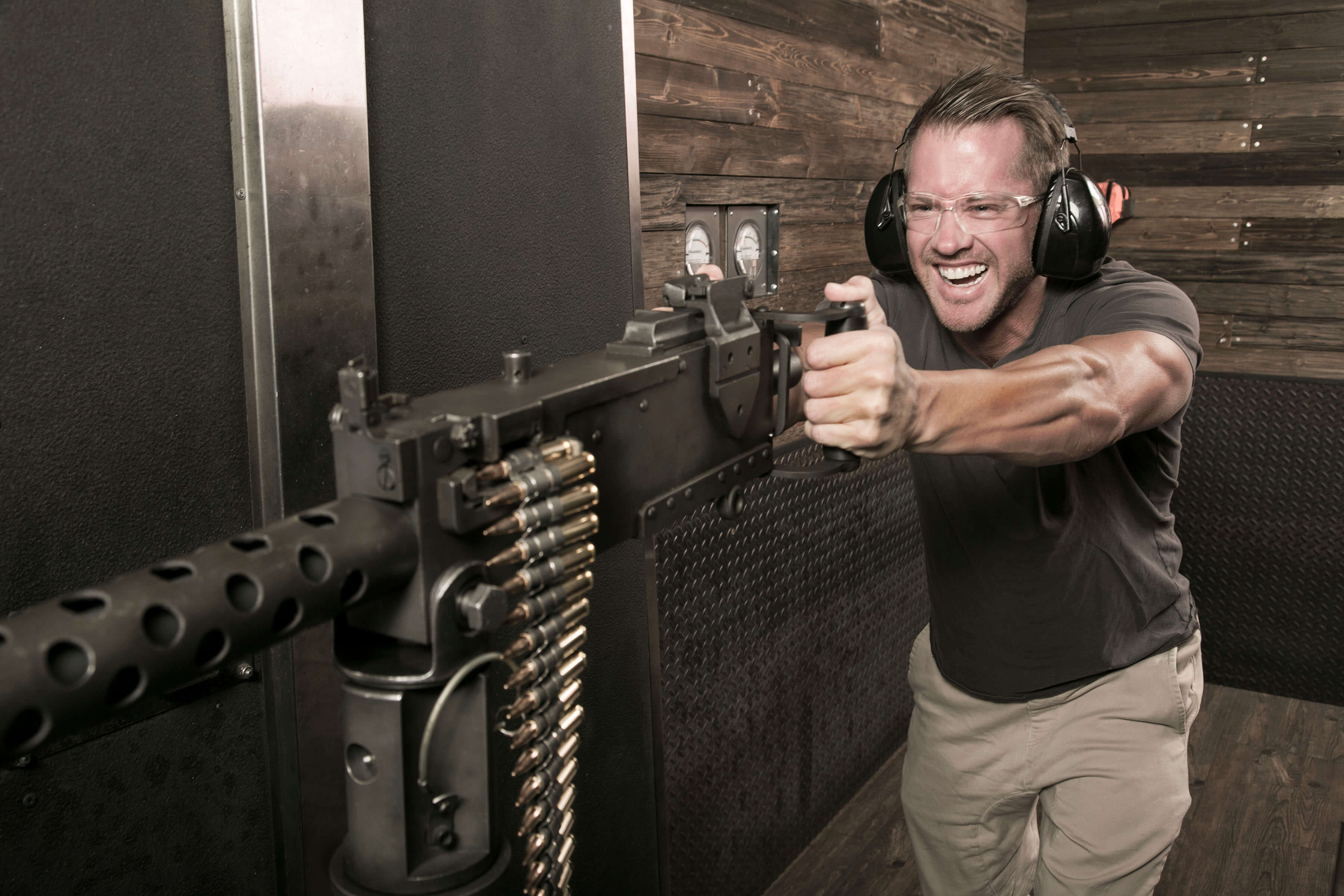 The other great thing about visiting a top shooting range company is Las Ve...